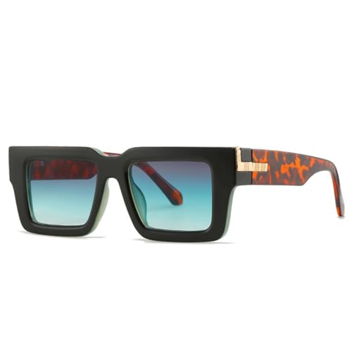 Lunettes de soleil rétro femmes hommes tendances mode dégradé UV400 chic