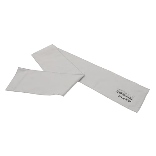 Couvre clavier de piano lavable protection grise efficace contre l'usure et la poussière ambiante
