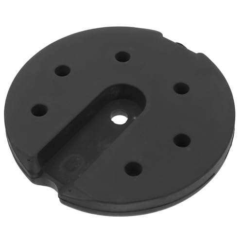 Base para lámpara de hierro redonda de 170 mm con contrapeso estable