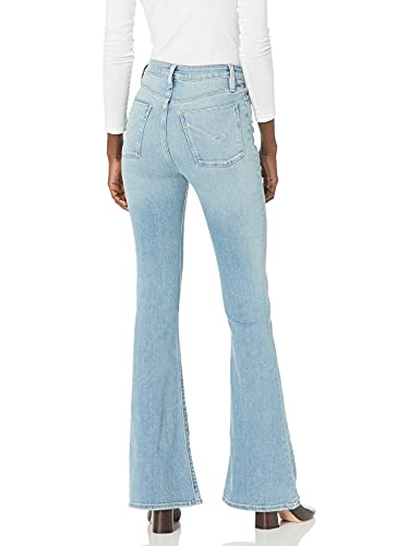 Hudson Women's Holly High Rise, Flare Jean, Shine A Light, 27 #TOP1