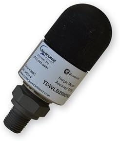 CirrusSense TDWLB Wireless Bluetooth Pressure Transducer, 0-650 psi, HVAC Schrader Depressor, Standard Battery Pack
