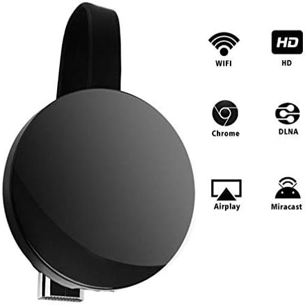 Wireless Wifi Display Dongle, HDMI 1080P Digital TV Receiver Adapter, Support Chrome browser, YouTube,Netflix,Hulu Plus,IDMB,Quickflix, Miracast Airplay DLNA TV Stick for Android/ Mac/ iOS / Windows