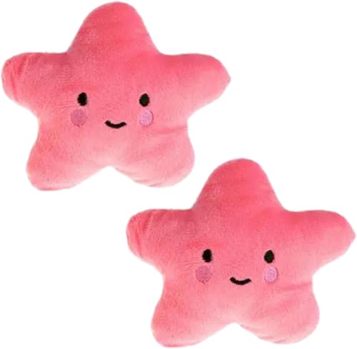 2 Pzas Juguetes Mordibles Estrella Suaves para Perro