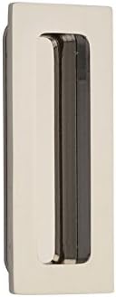 Emtek, Moderno Rectangular, Tirador Enrasado, 1-34" x 4", Níquel Pulido