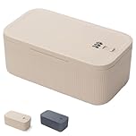 Sightday Lockable Storage Box,Medicine Storage Box,Cell Phone Lock Box,Fridge Lock Box,Combination Lock Box For Kitchen/Home/School/Fridge/Office/Personal/Travel(Beige/23.9 * 13.1 * 9.6CM)