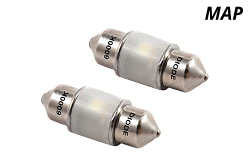 Lámpara LED HP6 blanco cálido para Subaru Outback 2015-2019 miniatura 2