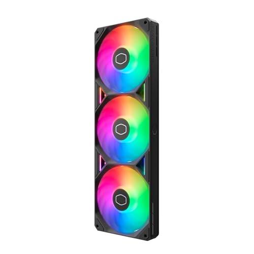 Image of Cooler Master SickleFlow Edge 360 Single-Frame aRGB PC Case|Liquid Cooler Fan, 360mm, Single Modular Cable, PWM 2,050 RPM, Air Balance Blades, Loop Dynamic Bearing, Radiant aRGB Lighting