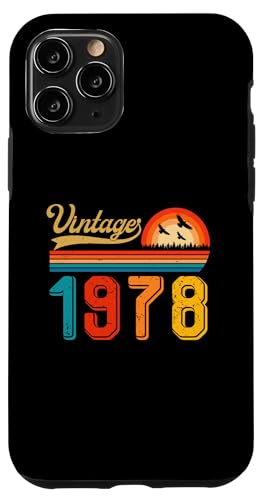 48�΂̒a���� 48�� �j�� ���� ���g�� ���B���e�[�W 1978 �X�}�z�P�[�X iPhone 11 Pro �p