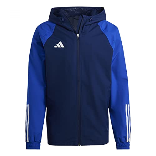 adidas Mens Jacket Tiro 23 Competition All-Weather Jacket, Team Navy Blue 2, HK7657, XL