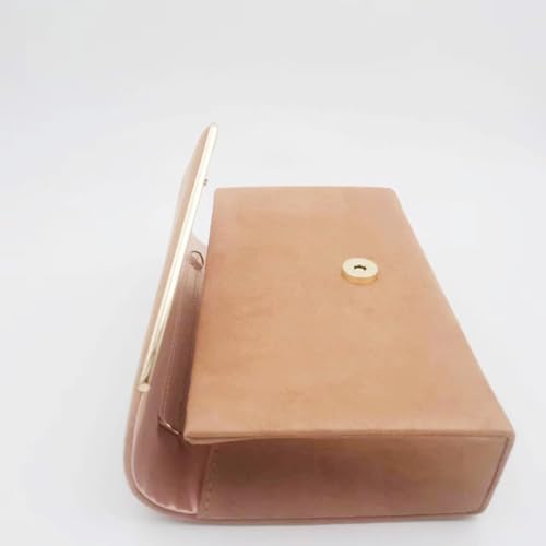 Image of Evening Bags Women Clutch Purse Small Cute Classic Envelop Crossbody Handbag for Formal Wedding Party with Detachable Chain
