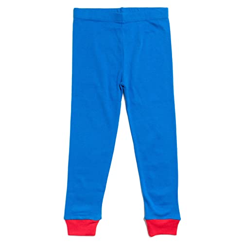 Dc Comics Justice League Batman Superman The Flash Little Boys Pajama Shirts And Pants Black/Blue/Red 7-8 #TOP4