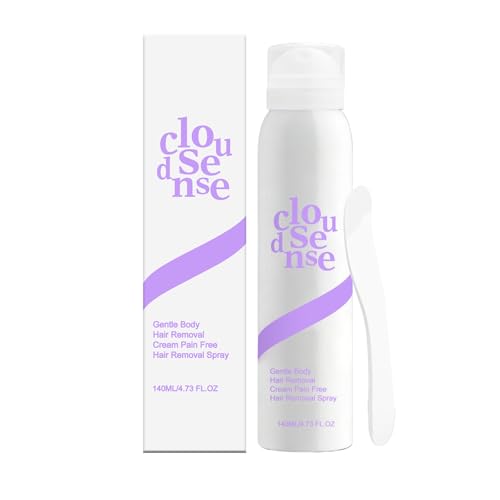 Spray depilatorio, crema depilatoria, nessuna irritazione della pelle, efficace depilazione senza rasatura, per donne e uomini