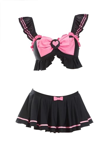 haikyuu Women Swimsuit Anime Bikini Kawaii Cute Bathing Suit Swimming