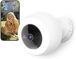 Noorio Security Cameras Wireless Outdoor 4MP Battery Powered Camera Surveillance Exterieur for Home, 600lm Spotlight Color Night Vision, 2-Way Audio, IP66, 16GB Local Storage, 2.4G WiFi, B310