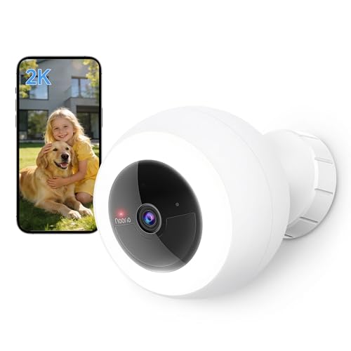 Noorio B310 Wireless Outdoor Security Camera with 600lm Spotlight, 12600mAh Battery-Powered Solar Camera with 16GB Free Local Storage, 2K Color Night Vision, 2.4GHz WiFi Only