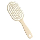 Styling-Kamm – Rutschfester, tragbarer Kamm für glattes, lockiges Haar mit bequemer Grifffunktion, geeignet für Damen und Mädchen, Friseursalon zu Hause, Körperpflegekategorie, perfekt für Reisen und