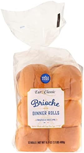 Whole Foods Market, Brioche Dinner Roll, 12 Count