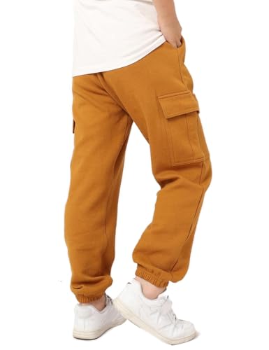 Boys Cargo Joggers Elasticated Waist Outdoor Trekking Pants3