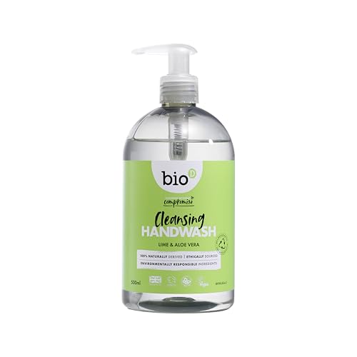 Image of Bio-D 500 ml Anti Bacterial Hand Wash with Lime and Aloe
