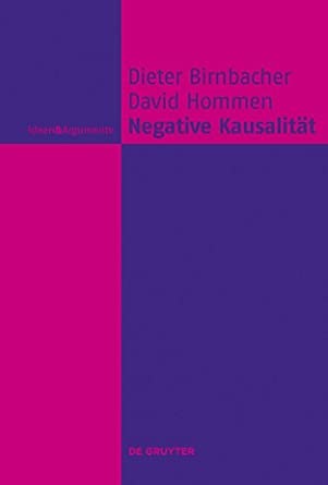 Negative Kausalität book cover