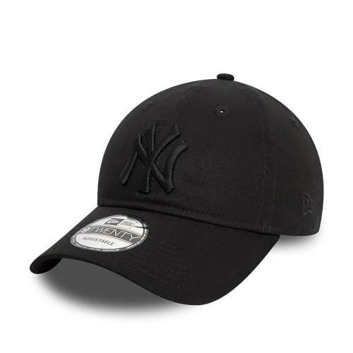 New Era New York Yankees MLB League Essential Tonal Negro 9Twenty Gorra Ajustable