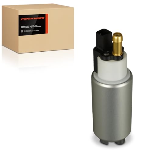 Frankberg Kraftstoffpumpe Benzinpumpe Pumpeneinheit 12V ohne Filter 2-Polig Kompatibel mit Fusion JU KA RB Fiesta IV JA JB Mondeo II BAP Escort Replace# XW9U9350AA