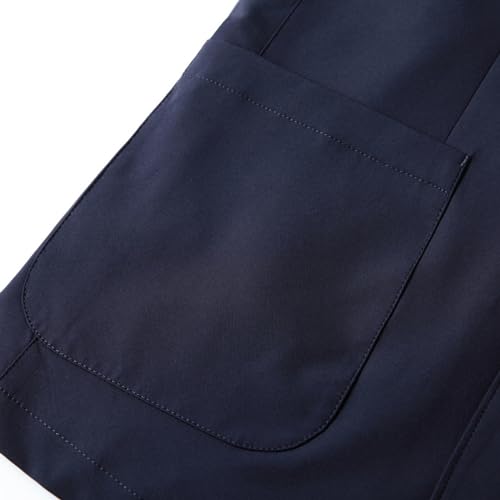 Men's Blazer Nylon Business Casual Suit Jackets Elastic Solid Color Blazers4