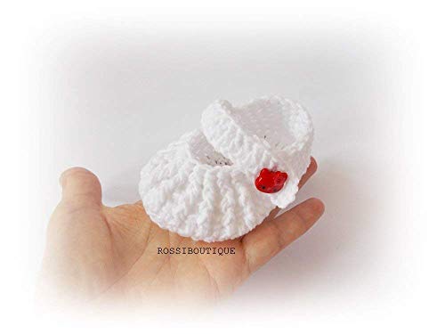 Crochet Baby Shoes, Blessing Booties4