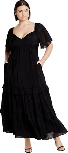 Image of City Chic Women's Plus Size Dress - Marci Maxi