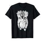 Funny Sad Crying Cat Meme - El Gato Munchkin Kitten Art T-Shirt