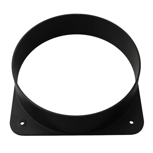 Para ventilador de caja eléctrica, montaje de conector de brida con fondo cuadrado, adecuado para varios usos de ventilación interior y circulación de aire