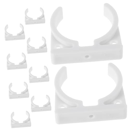 UTHCLO 10pcs Small Water Filter Clamps Locking Clips for Water Purifier Systems Easy Install Tube Clips Practical Multi Use Accessories for Filter System Maintenance
