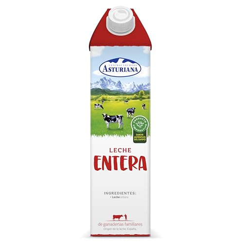 Miniatura 6 de Central Lechera Asturiana Leche Entera, Pack 6 X 1l