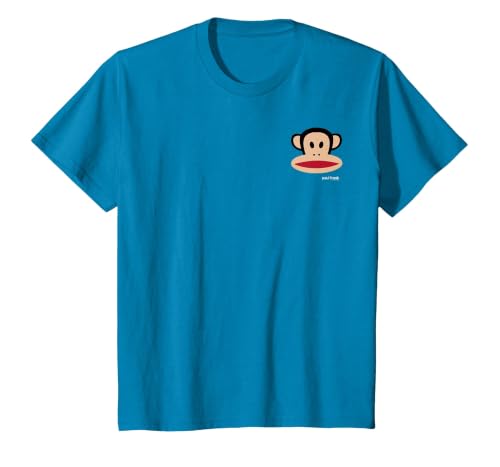 Paul Frank Julius Pocket Face Logo T-Shirt, Youth, Sapphire Blue, X-Small