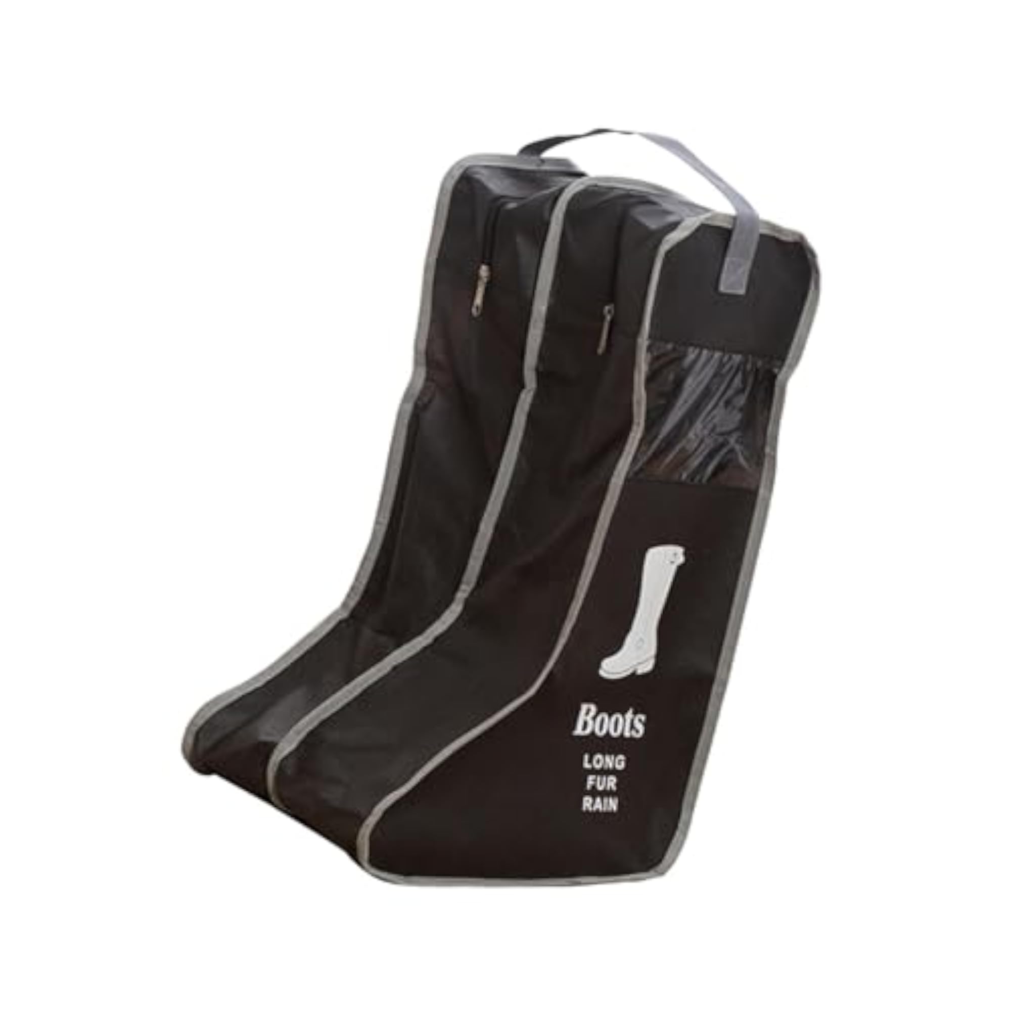 Boots Storage Bag Lightweight Trendy Shoe Bag, Black