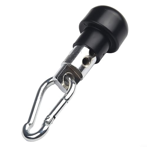 Oniissy Gym Equipment Cable Terminal Rubber Stopper, Metal Connector, Solid Steel, 4.5cm Secure Fasten-Prolongs Equipment Service Life, For Fitness-Machines(1set)