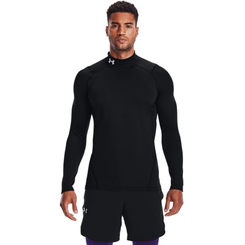 Under Armour Mens ColdGear Armour Fitted Mock - Image 3