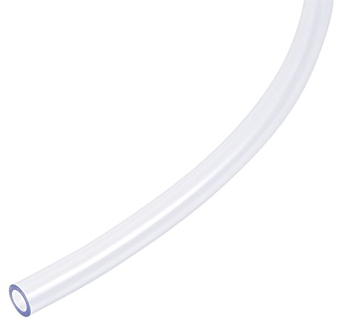 Vinyl Tubing ~ Clear Flexible; 1/4" I.D. x 3/8" O.D. x 1/16" Walll; Length 1ft