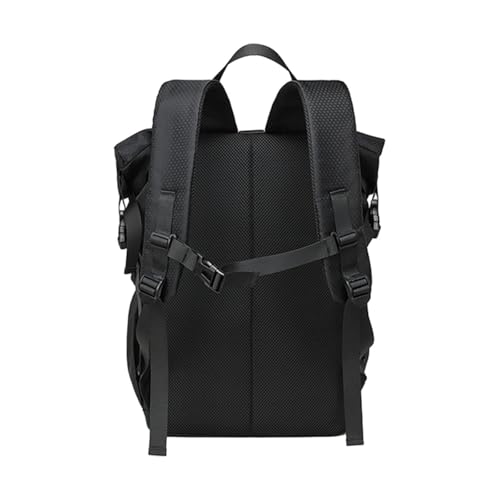 Roll Top Backpack Carrying Bag Waterproof Multifunctional Men Casual Backpack