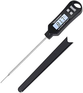BlueSwan Digital Meat Thermometers, Instant Read Food Thermometer with Bright LCD Screen, Fast Accurate Waterproof,Perfect for Kitchen Cooking, Frying, BBQ, Liquid, Meat, Milk