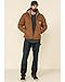 Carhartt Men's Relaxed Fit Washed Duck Sherpa-Lined Jacket-Carhartt Brown-Large/Tall
