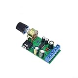 TDA2822M Zweik-Stereo-Audio-Platine, 1,5 W, für Verstärker-Modul mit 3,5-mm-Eingang und breitem Spannungsbereich für Mini-Radio und DIY-Smart-Home-Audio-Projekte