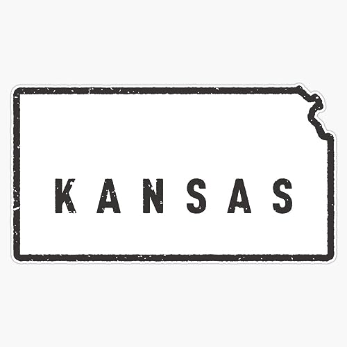 Magnet Kansas - My Home State Magnet Vinyl Decal Sticker 5
