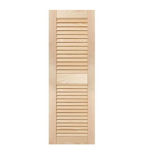ben+camilla.com Outdoor Lamellentür | 1 m x 40 cm Natur | Hochwertige Massivholz Lamellentüren | Für Möbelbau im Außenbereich | Kiefernholz unbehandelt