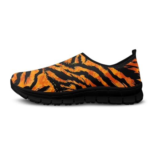 Dog Design Men Slip-on Shoes Loafers Low Top Casual Mesh Shoes with Arch Support Insole Business Work Outdoor Sneaker3