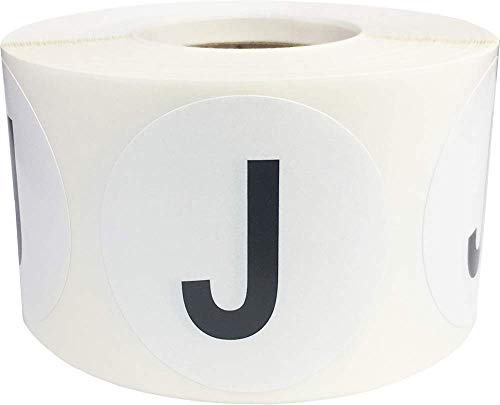 Autocollants d'inventaire ronds 3,8 cm de couleur pour organisation et tri de stock
