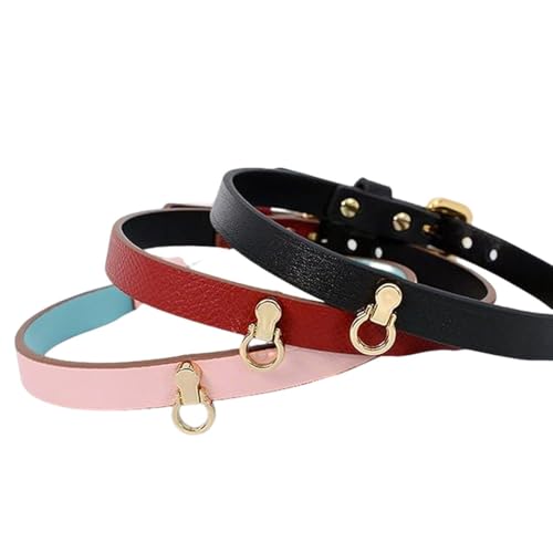 [アヘガオ] チョーカー レディース 赤 黒 レザー 首輪 人間 ネックレス 細め choker 人気 アクセサリー サブカル 病みかわいい 地雷系 ファッション シンプル 個性的 コスプレ ゴスロリ 原宿系 3色 (ピンク)