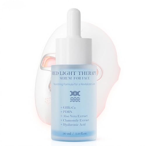 Red light Therapy Serum, Glow Serum for Amplify Effects Face