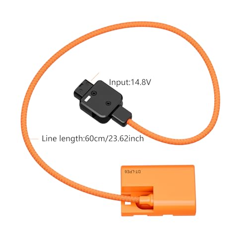 Batería falsa D Tap para Canon 80D 5DIV y 90D cable de alimentación continua 3