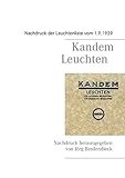 marianne brandt wettbewerb  Kandem Leuchten: Reprint des Katalogs von 1929